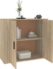 vidaXL Ντουλάπι Sonoma Δρυς 80x33x70 εκ. από Επεξεργασμένο Ξύλο