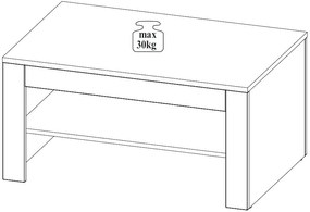 Τραπεζάκι σαλονιού Selenian