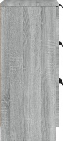 vidaXL Ντουλάπι Γκρι Sonoma 30x30x70 εκ. από Επεξεργασμένο Ξύλο