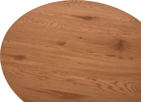 ΣΕΤ 2ΤΜΧ ΤΡΑΠΕΖΙΑ ΣΑΛΟΝΙΟΥ TALBERT HM21083 MDF ΦΥΣΙΚΟ ΞΥΛΟΥ Φ80εκ &amp; Φ45εκ