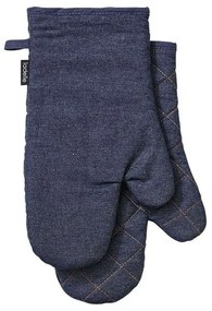 Γάντια Κουζίνας (Σετ 2Τμχ) Denim 46150 18x33cm Blue Ladelle 100% Cotton