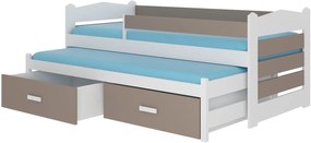 Κρεβάτι παιδικό Camaro-200 x 90-Με προστατευτικό-Leuko - Mpez