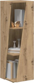 vidaXL Πλευρικό Ράφι 33 x 32 x 100,5 εκ. Επεξεργασμένο ξύλο
