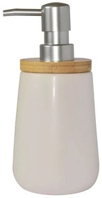 Δοχείο Κρεμοσάπουνου Bamboo 02-4569 Λευκό Estia Porcelain