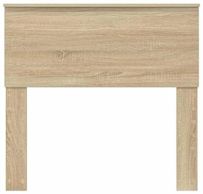 vidaXL Κεφαλάρι με κεφαλάρι Δρύς Sonoma 100 cm Επεξεργασμένο ξύλο
