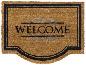 Πατάκι Εισόδου Ruco Classic Welcome 000 60X80cm Natural Beige Sdim 60 X 80