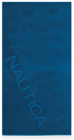 Πετσέτα Θαλάσσης Nau Navy Dark Blue Nautica Θαλάσσης 90x170cm 100% Βαμβάκι