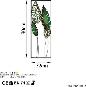 Decorative Metal Wall Accessory Nezgep 3 Multicolor