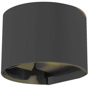 Φωτιστικό Τοίχου - Απλίκα Flathead 80203540 11,7x13,7x10cm Dim Led 250lm 6W Anthracite itLighting