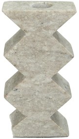 Κηροπήγιο ArteLibre Μπεζ Μάρμαρο 8x4x15.5cm