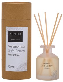 Αρωματικό Χώρου 100ml Με Στικς Kentia Sense 25 Soft Cotton