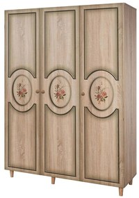 Ντουλάπα Τρίφυλλη Mode 863SPH4215 135x52x192cm Multi Three Door
