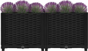 vidaXL Υπερυψωμένο Κρεβάτι 80x40x38 εκ. από Πολυπροπυλένιο