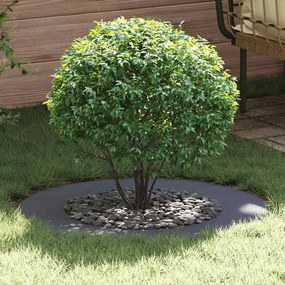 vidaXL Flat Tree Ring Ανθρακί Ø50/80 εκ Ατσάλι