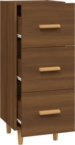 vidaXL Ντουλάπι Καφέ Δρυς 34,5 x 34 x 90 εκ. Επεξεργασμένο Ξύλο