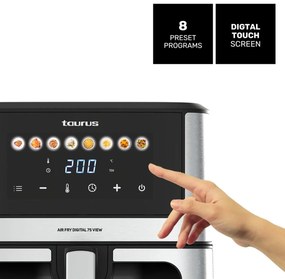 Φριτέζα με Αέρα Taurus 973999000 Μαύρο