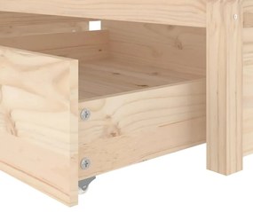 vidaXL Πλαίσιο Κρεβατιού με Συρτάρια 100 x 200 εκ.