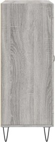 vidaXL Ντουλάπι Γκρι Sonoma 69,5 x 34 x 90 εκ. από Επεξεργασμένο Ξύλο