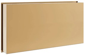 Εσοχή Ντους Βουρστ. Χρυσό 62x32x9 εκ. Αν. Ατσάλι - Χρυσό