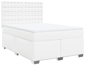 ΚΡΕΒΑΤΙ BOXSPRING ΜΕ ΣΤΡΩΜΑ ΛΕΥΚΟ 140X190ΕΚ.ΑΠΟ ΣΥΝΘΕΤΙΚΟ ΔΕΡΜΑ 3290721