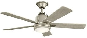 Ανεμιστήρας Οροφής 59,2W Φωτιστικό LED 10W Νίκελ Τηλεχειριστήριο Colerne KLF-COLERNE-52-BN Elstead Lighting-KLF-COLERNE-52-BN-Νί KLF-COLERNE-52-BN