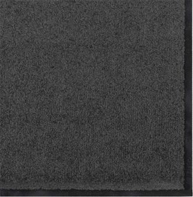 vidaXL Χαλάκι Εξώπορτας Ανθρακί και Μαύρο 60 x 180 cm 100% Πολυαμίδιο