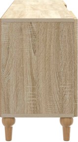 vidaXL Ντουλάπι TV 150 x 31 x 50 εκ. Sonoma Δρυς Επεξεργασμένο Ξύλο