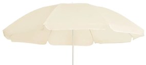 vidaXL Ομπρέλα Κήπου Χρώμα της Άμμου 180 εκ. με Ατσάλινο Ιστό
