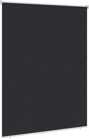 vidaXL Ρολό Κουρτίνα UV Προστασία Ανθρακί 200 x 140 cm Πολυεστέρας