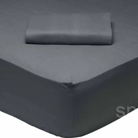 Σεντόνι Μονό Με Λάστιχο (100x200+35) Das Home Best Line Γκρι