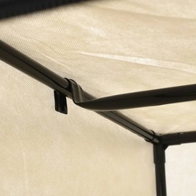 vidaXL Ντουλάπα Κρεμ 75x50x160 εκ.