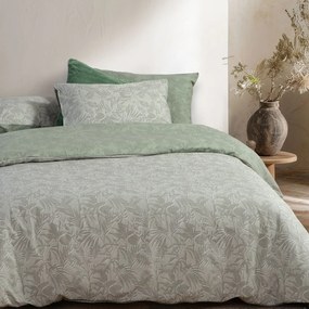 Σεντόνια Μονά (Σετ) Nef-Nef Homeware Smart Dazier Green Πράσινο,Γκρι ΜΕ ΛΑΣΤΙΧΟ 100x200+35