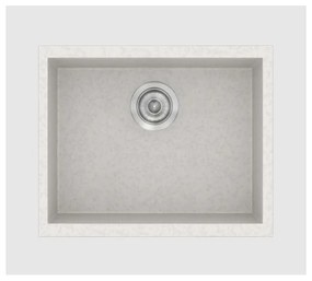 Sanitec Classic 341 Metallic Ice Ένθετος Νεροχύτης 50cm