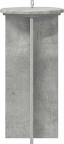 vidaXL Βάση φυτών 2 τεμ. Γκρι Σκυροδέματος 29,5 x 29,5 x 60 εκ.