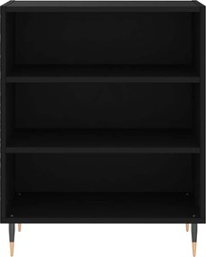 vidaXL Ραφιέρα Μαύρη 57 x 35 x 70 εκ. από Επεξεργασμένο Ξύλο