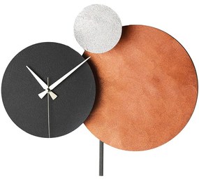Ρολόι Τοίχου Pavimento 902LMN1105 48x44cm Multi Wallity Metal