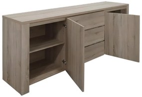 Μπουφές Kalya σε sonoma απόχρωση 220x49x89.5εκ 220x49x89.5 εκ.