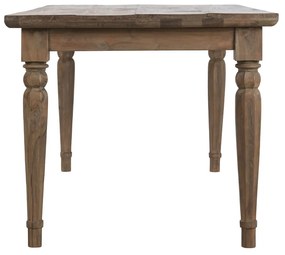 Τραπεζαρία Home ESPRIT ξύλο teak 200 x 90 x 78 cm