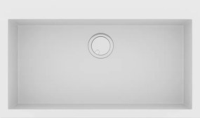 Sanitec Ultra Granite 808 (79x50) - Γρανιτένιος νεροχύτης - Bianco Stone