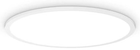 Φωτιστικό Οροφής - Πλαφονιέρα Fly Slim 292250 60x4,4cm 53W 3000K 7500Lm White Ideal Lux Μέταλλο,Αλουμίνιο