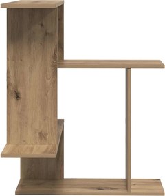 vidaXL Ράφι Τοίχου Artisan Δρυς 67 x 67 x 87 εκ. Επεξεργασμένο Ξύλο