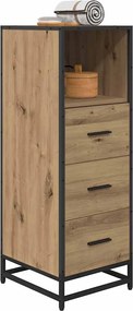 vidaXL Σετ Επίπλων Μπάνιου Artisan Oak 35 x 37,5 x 100 εκ.
