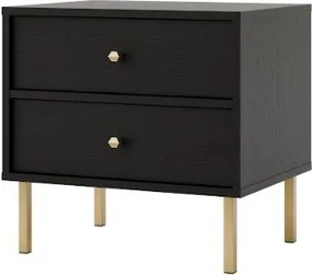 Κομοδίνο Siera-Μαύρο