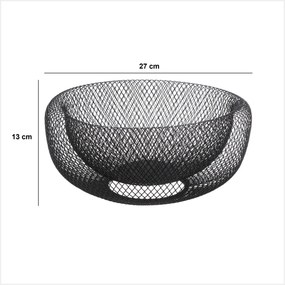Φρουτιέρα (Φ27x13) F-V Mayaj Black 125128