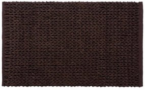Πατάκι Μπάνιου (60x100) Silk Fashion Αλυσίδα Καφέ