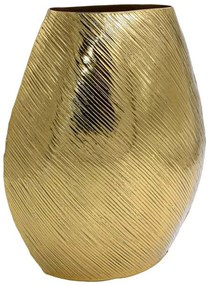 Βάζο 941-124-045 25x13x31cm Gold Μέταλλο