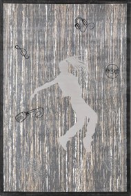 Χαλί Vagio Dancer A649ACD Grey Ezzo 155X230cm