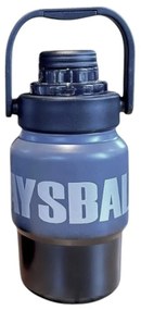 Φορητό παγούρι-θερμός 450ml Γκρι/Μαύρο