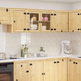 vidaXL Ντουλαπιού (Cabinet) SKI Μέλι Καφέ 80 x 32 x 60 εκ.