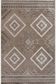 Χαλί CRYSTALLINI BEIGE Σετ Κρεβατοκάμαρας (67 x 140 (2) + 67 x 230 εκ.)